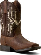 Ariat Kids' Driftwood Leather Western Boot