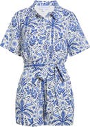 SUGARLIPS Romina Tropical Soria Belted Romper