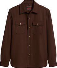 Schott NYC CPO Wool Blend Work Shirt | Nordstrom