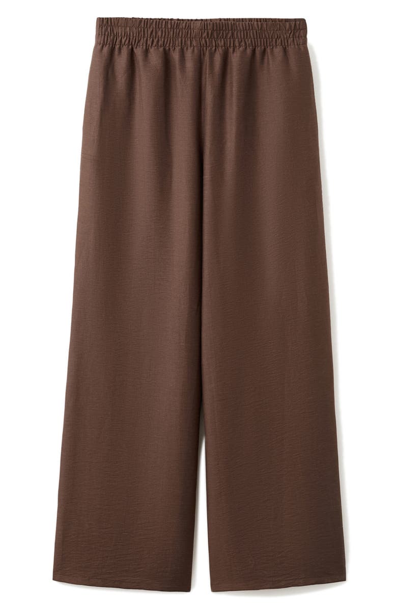 MANGO Wide Leg Palazzo Pants, Main, color,