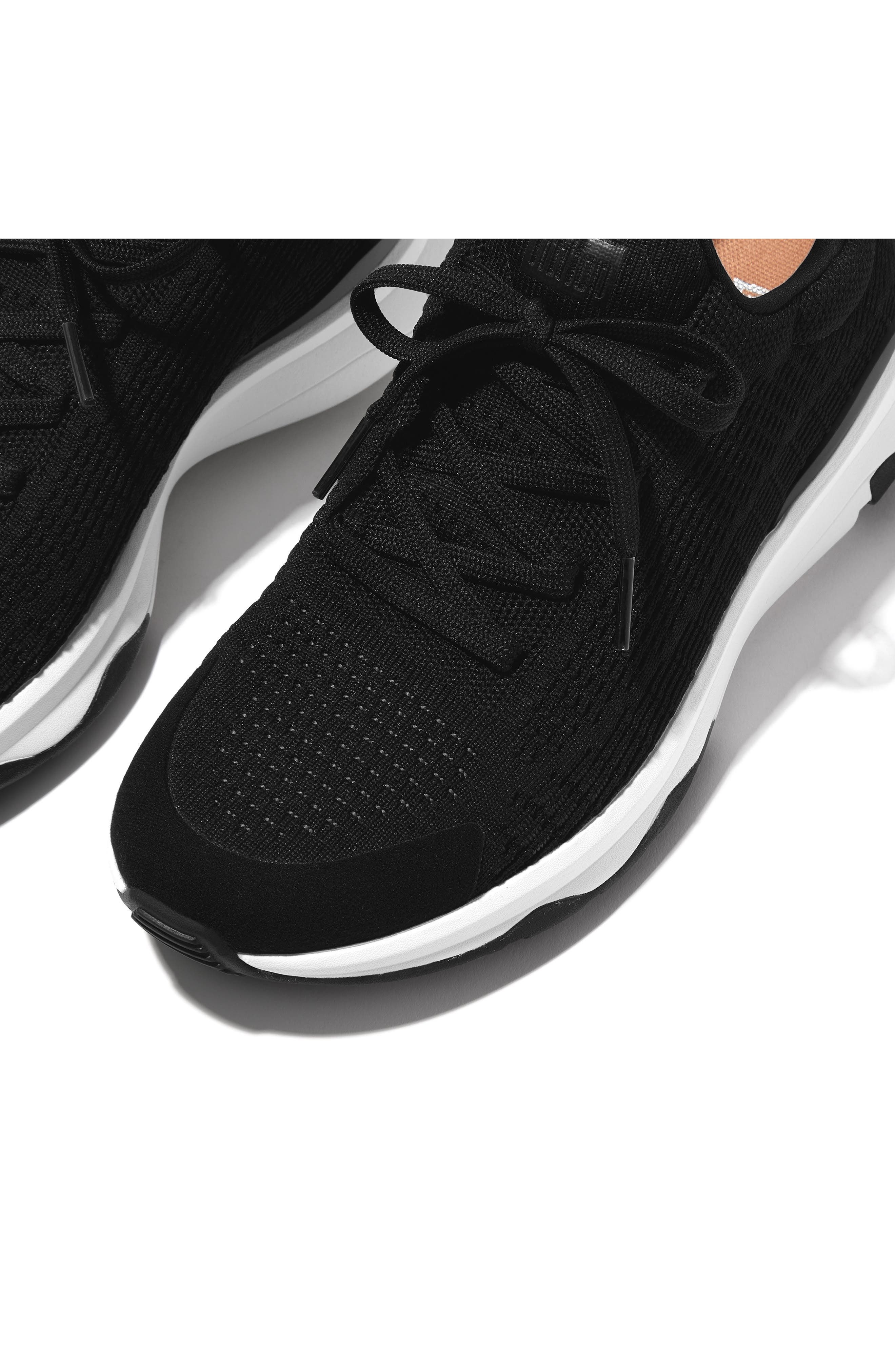 FitFlop Vitamin FFX Knit Sneaker, Alternate, color, Black Mix