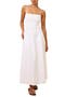 The Delta Smocked Cotton Maxi Sundress
