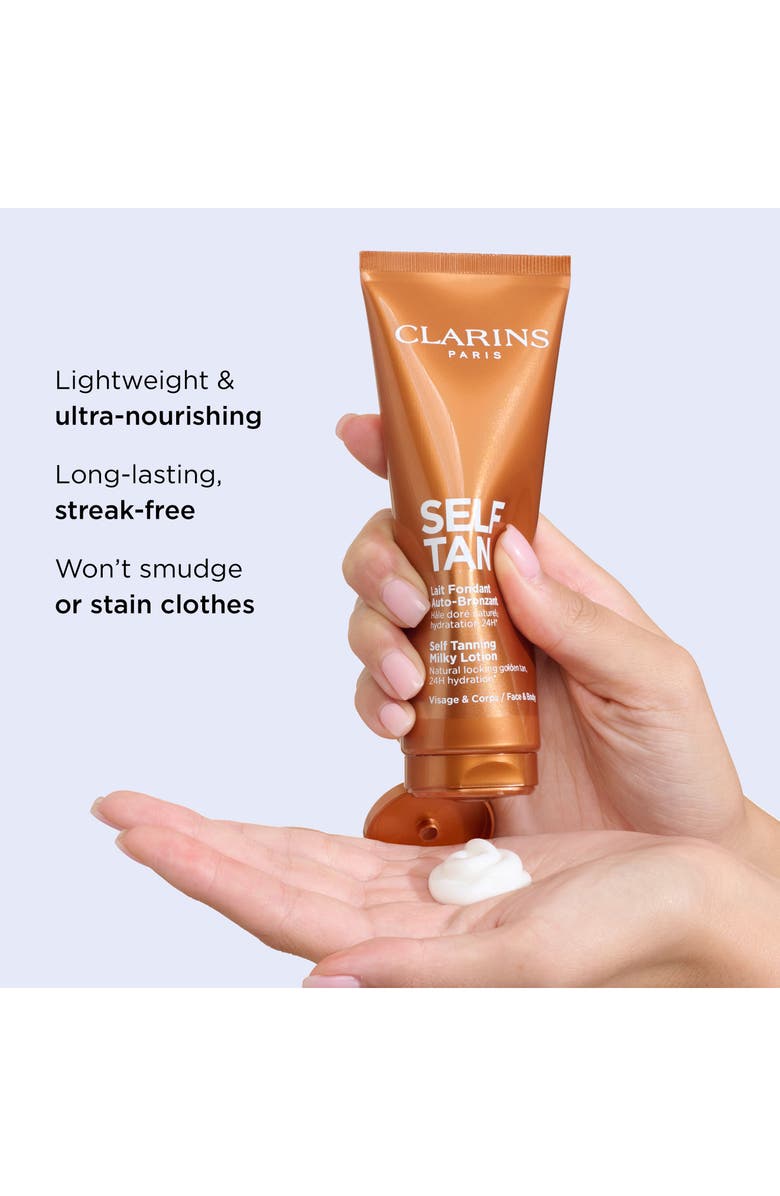 Clarins Self Tan Milky Lotion, Alternate, color, 