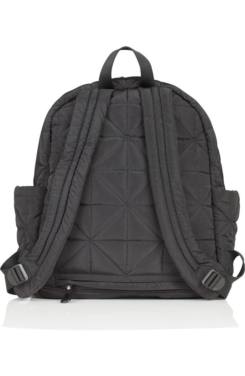 TWELVElittle Quilted Water Resistant Nylon Diaper Backpack, Alternate, color,