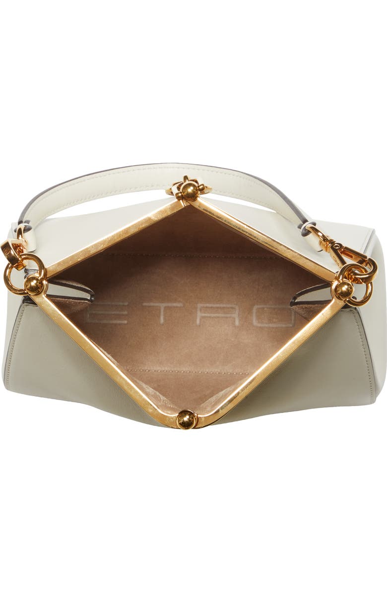 Etro Small Vela Leather Shoulder Bag, Alternate, color,