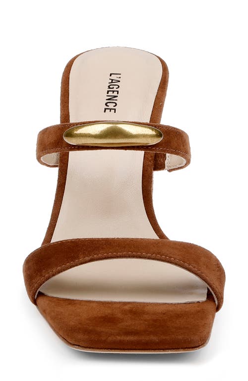 L'agence Catriona Block Heel Sandal In Multi