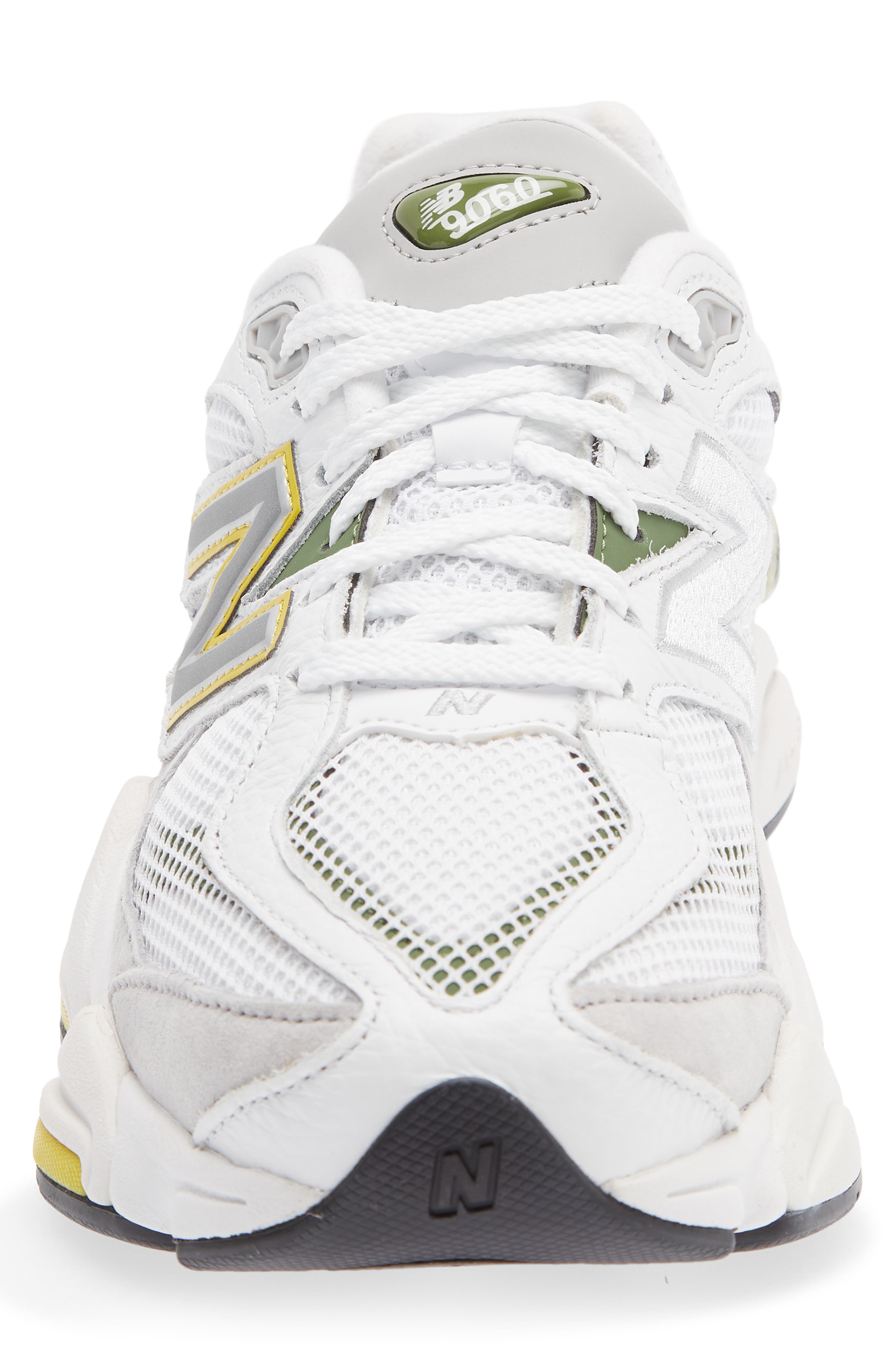 Gender Inclusive 9060 Sneaker, Alternate, color, NB 103 WHITE/ APOLLO GOLD