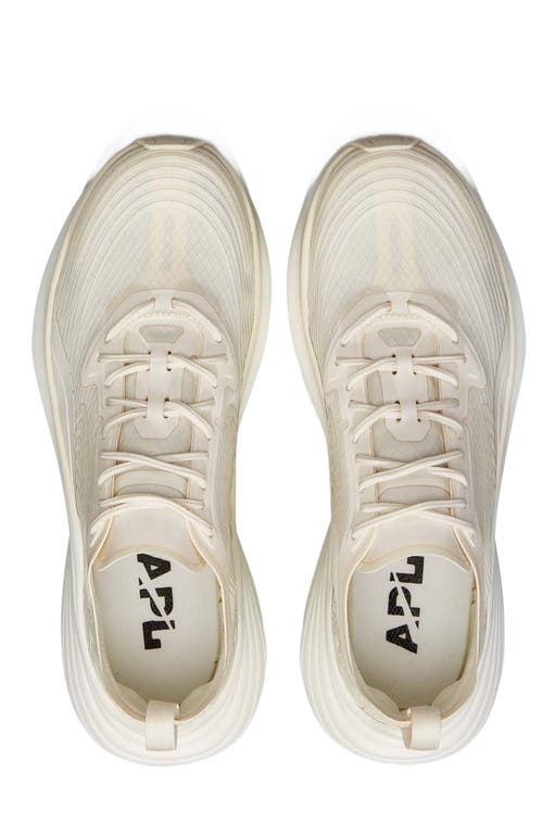 Apl Athletic Propulsion Labs Streamline Sneakers In White