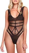 Hauty Fishnet Teddy