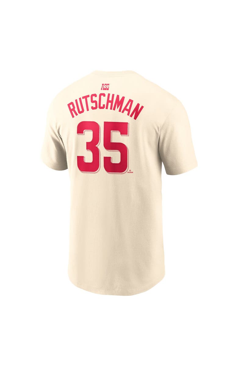 Nike Men's Nike Adley Rutschman Cream American League 2024 MLB All-Star Game Name & Number T-Shirt, Alternate, color, 