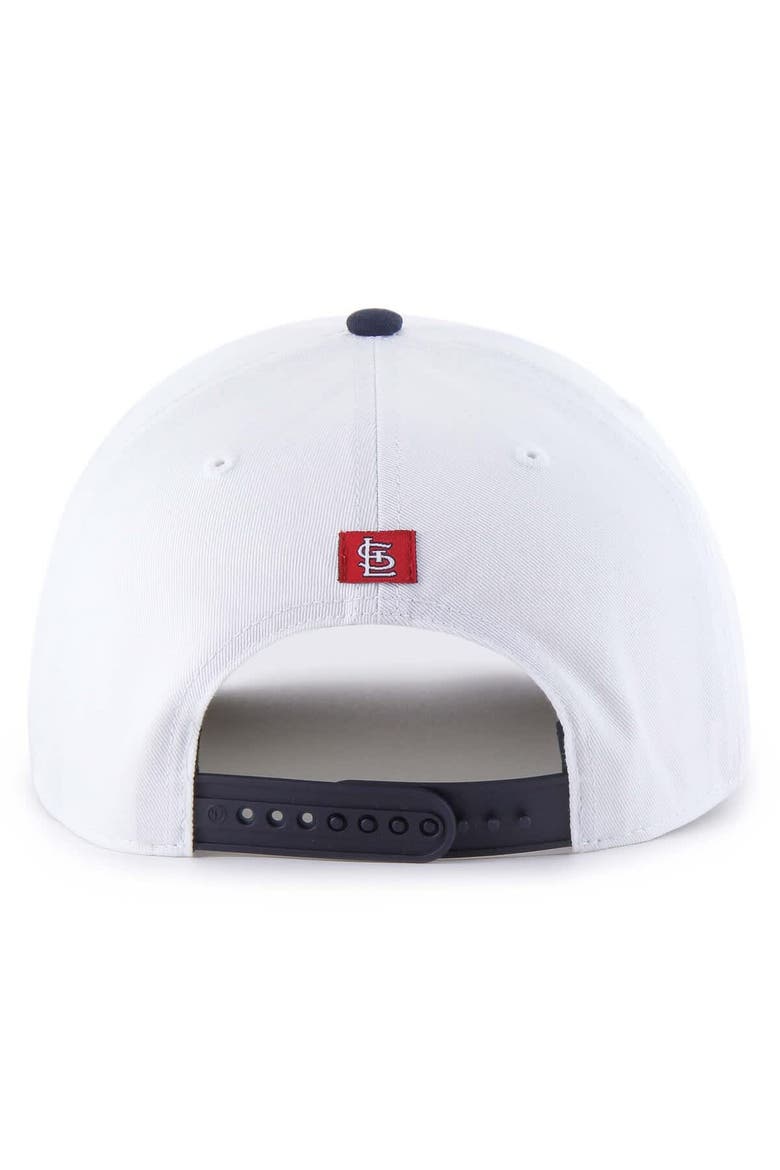 Men's '47 White St. Louis Cardinals Patriotic Overhand Hitch Adjustable Hat, Alternate, color, White