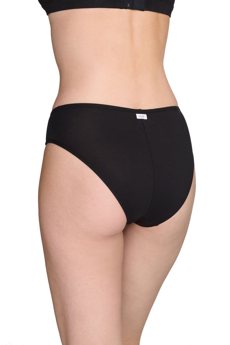 The Cotton Briefs, Alternate, color, BLACK