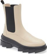 Stuart Weitzman Noho Lug Sole Chelsea Bootie