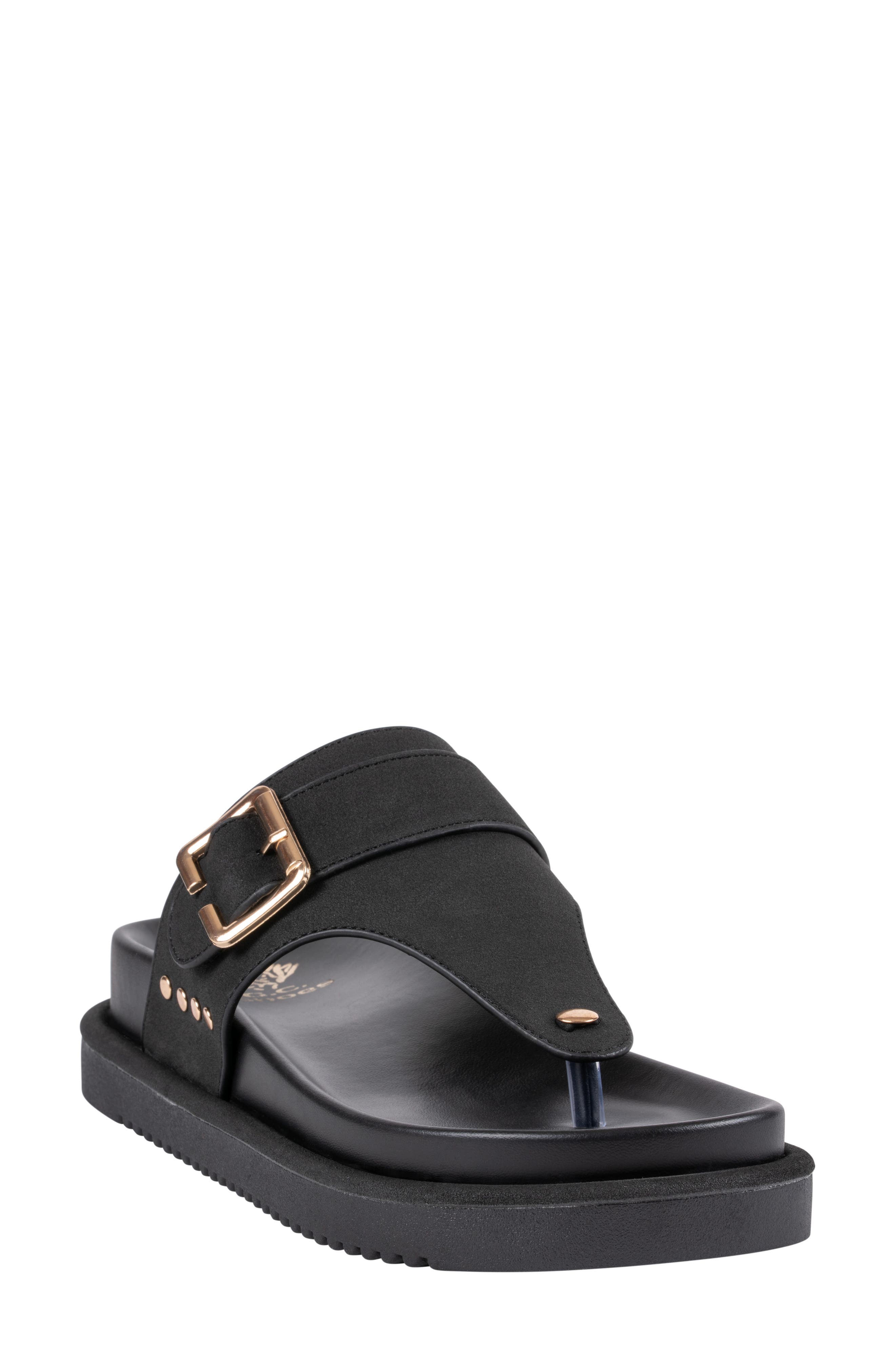 GOOD CHOICE NEW YORK Serene Sandal, Main, color, Black