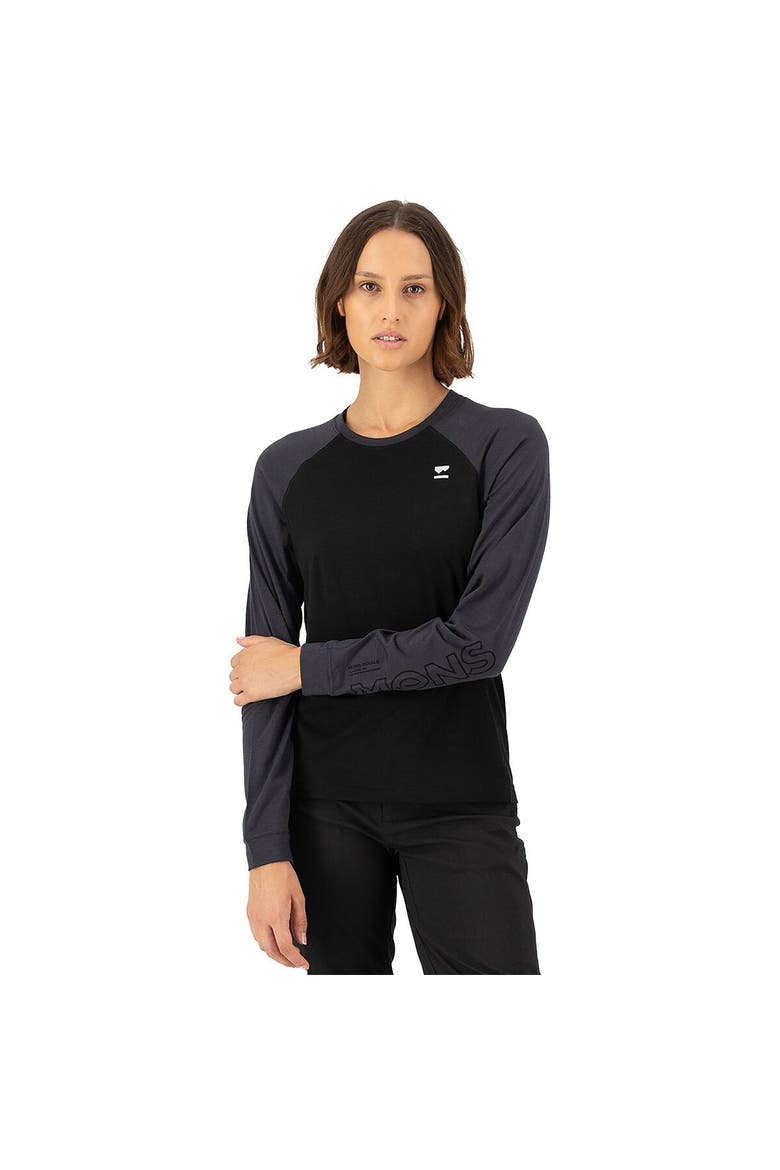 Tarn Merino Long-Sleeve Bike Jersey - Women's, Main, color, Black/9 Iron