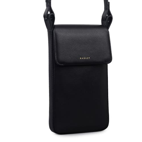 Radley Westwell Lane Medium Phone Crossbody In Black