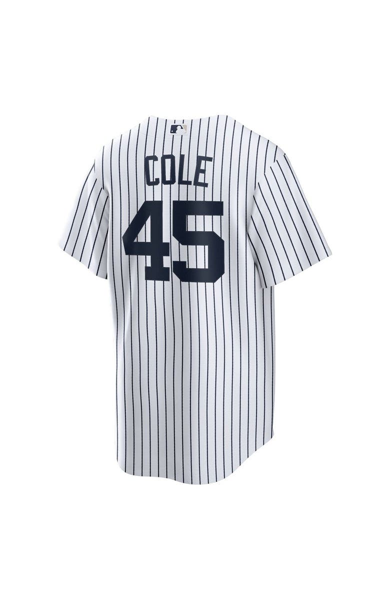 Nike Men's Nike Gerrit Cole White New York Yankees Home Replica Player Name Jersey, Alternate, color, White
