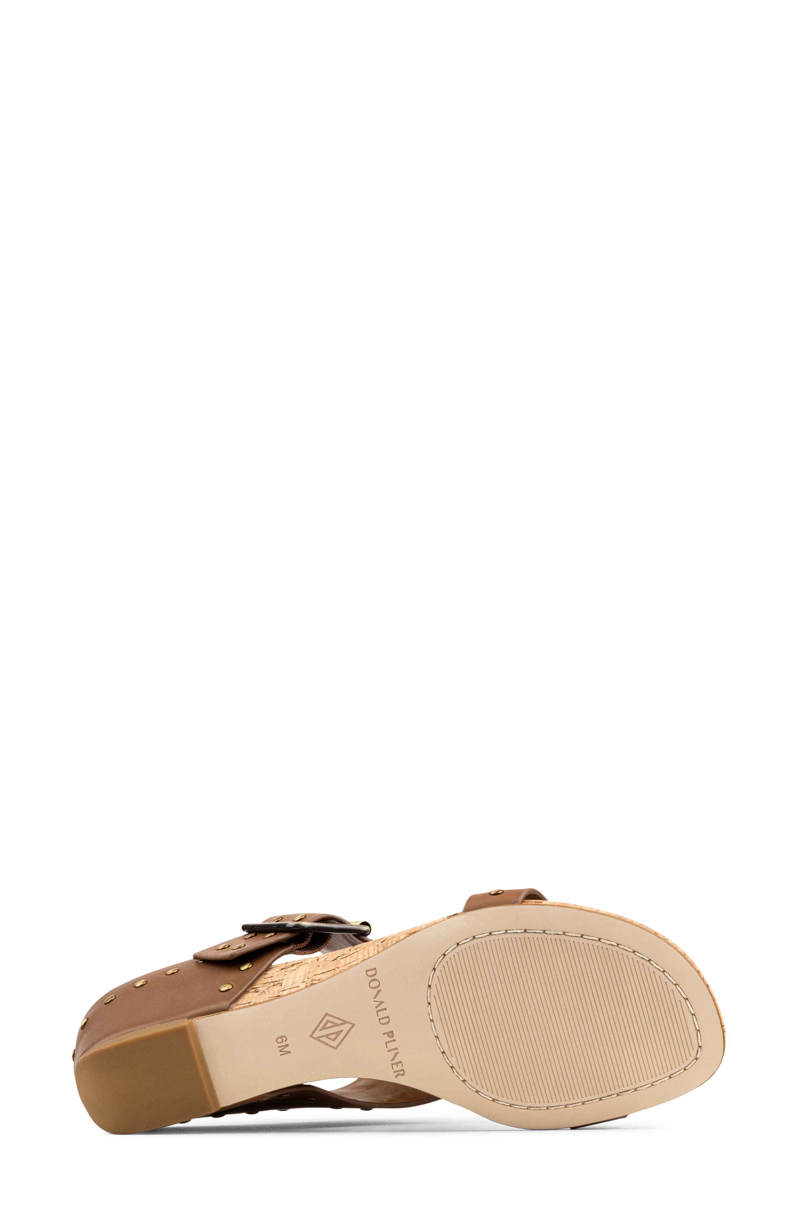 Buckle Wedge Sandal, Alternate, color, SADDLE