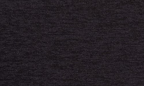 Zella Renew Mélange Support Crop Tank In Black Melange