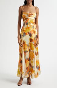 Cinq à Sept Betty Floral Print Cocktail Dress