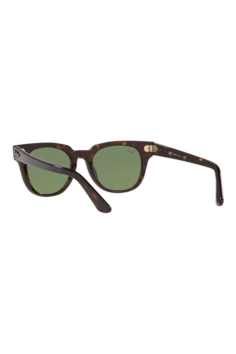 Meteor 50mm Wayfarer Sunglasses, Alternate, color, TORTOISE / GREEN
