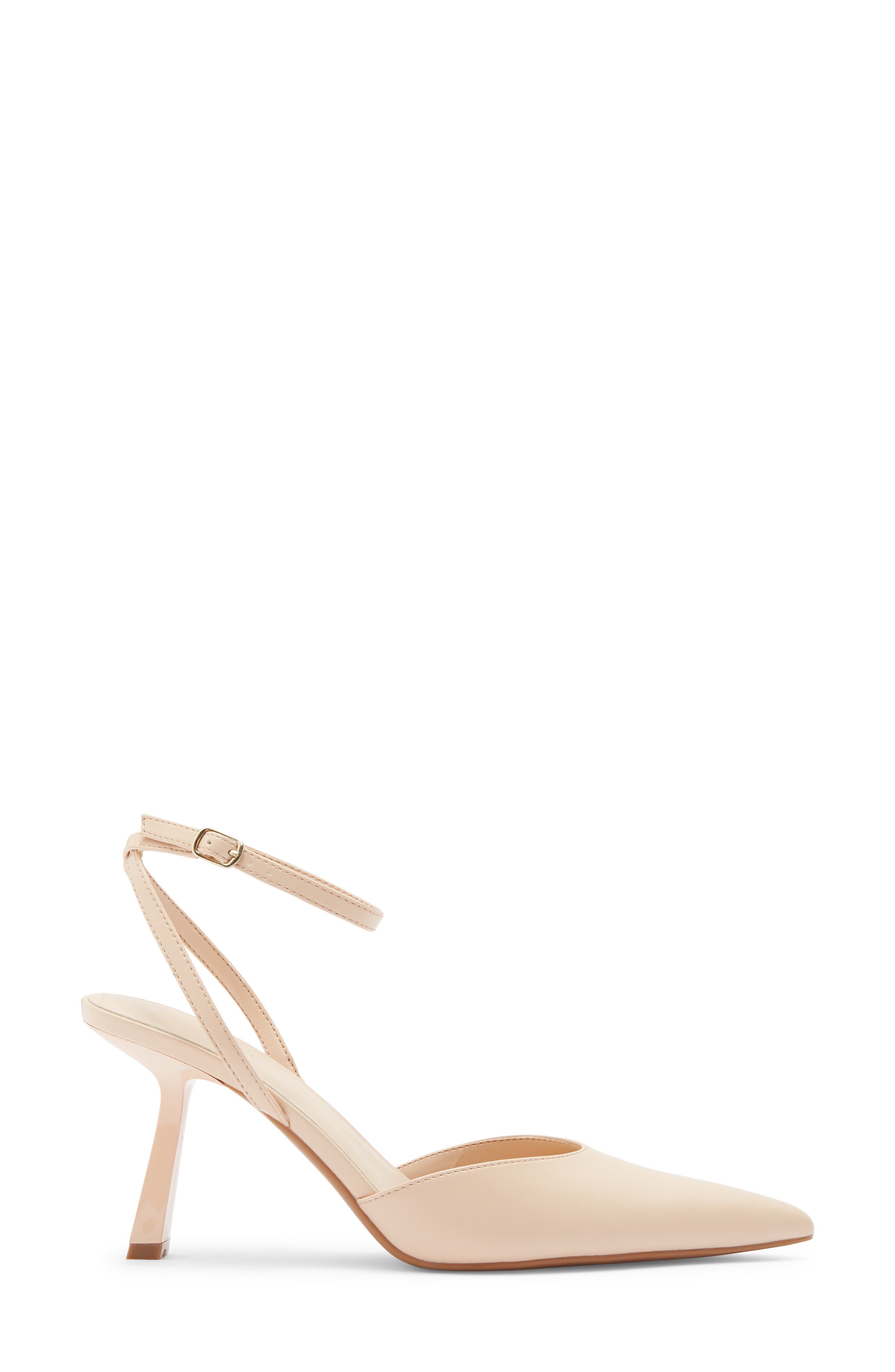 Neesha Ankle Strap Pump, Alternate, color, TAN CREAM