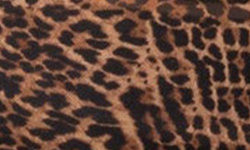 EDIKTED EDIKTED LEOPARD PRINT SHEER MESH MINISKIRT 