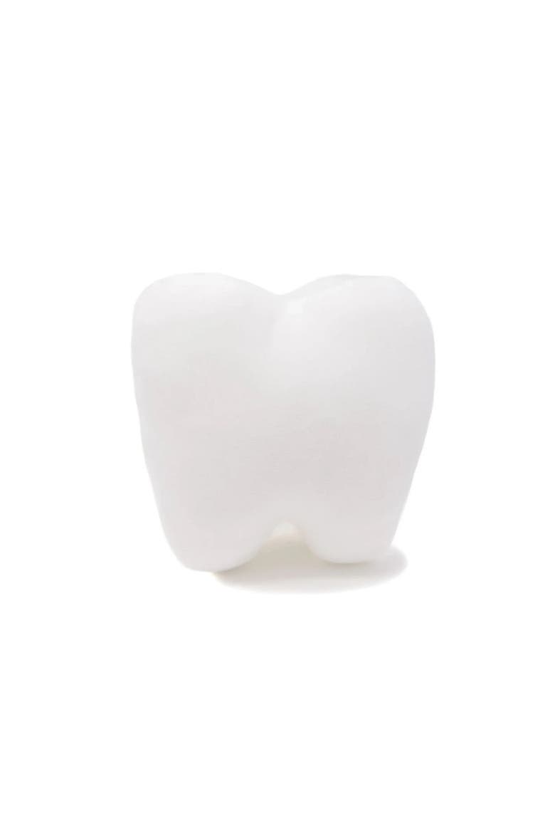 Tooth Plushie Organ, Alternate, color, White