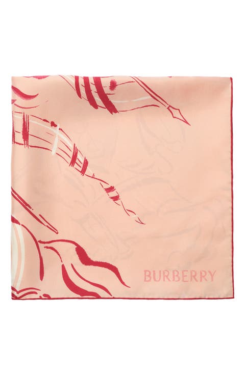 Heart Knight Silk Square Scarf