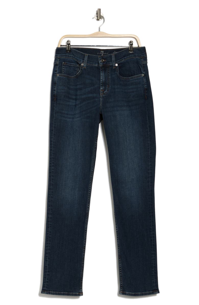 7 For All Mankind Slimmy Slim Leg Jeans, Alternate, color, Sage Brush