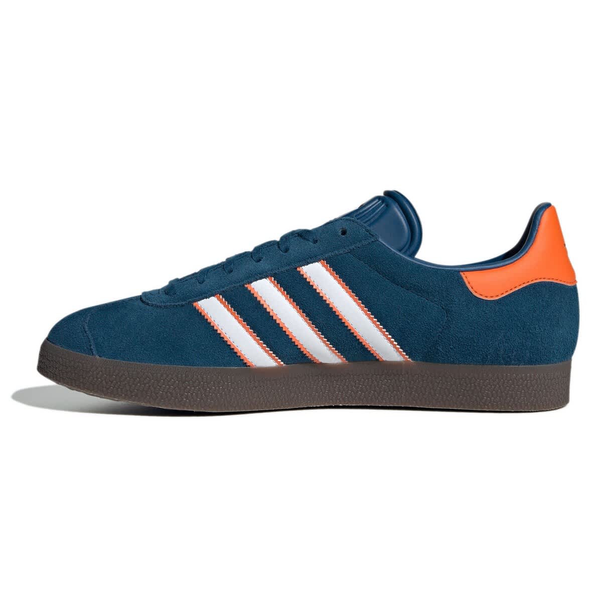 adidas Men's adidas  Blue/Orange Minnesota United FC 2025 Jersey Hook Third Gazelle Shoes, Main, color, 