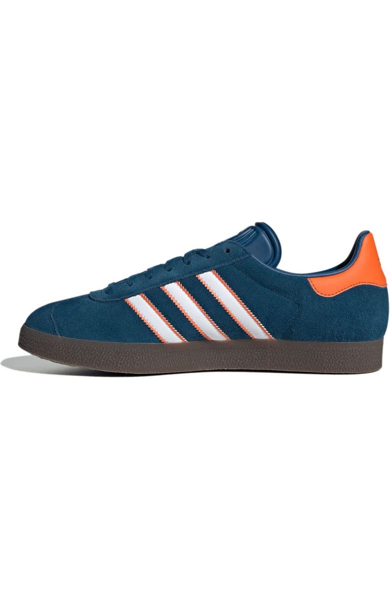 adidas Men's adidas Blue/Orange Minnesota United FC 2025 Jersey Hook Third Gazelle Shoes, Main, color,