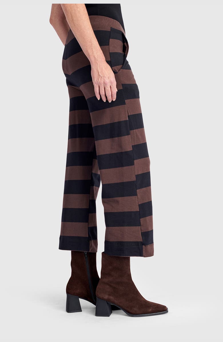 Alembika Retrofit Cropped Pants, Alternate, color, Brown