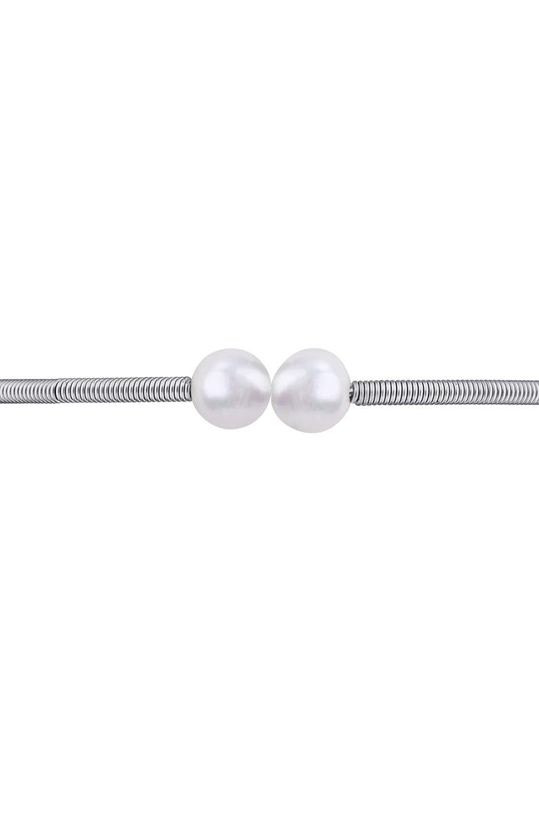 DELMAR Cultured Pearl Bangle Bracelet, Alternate, color,