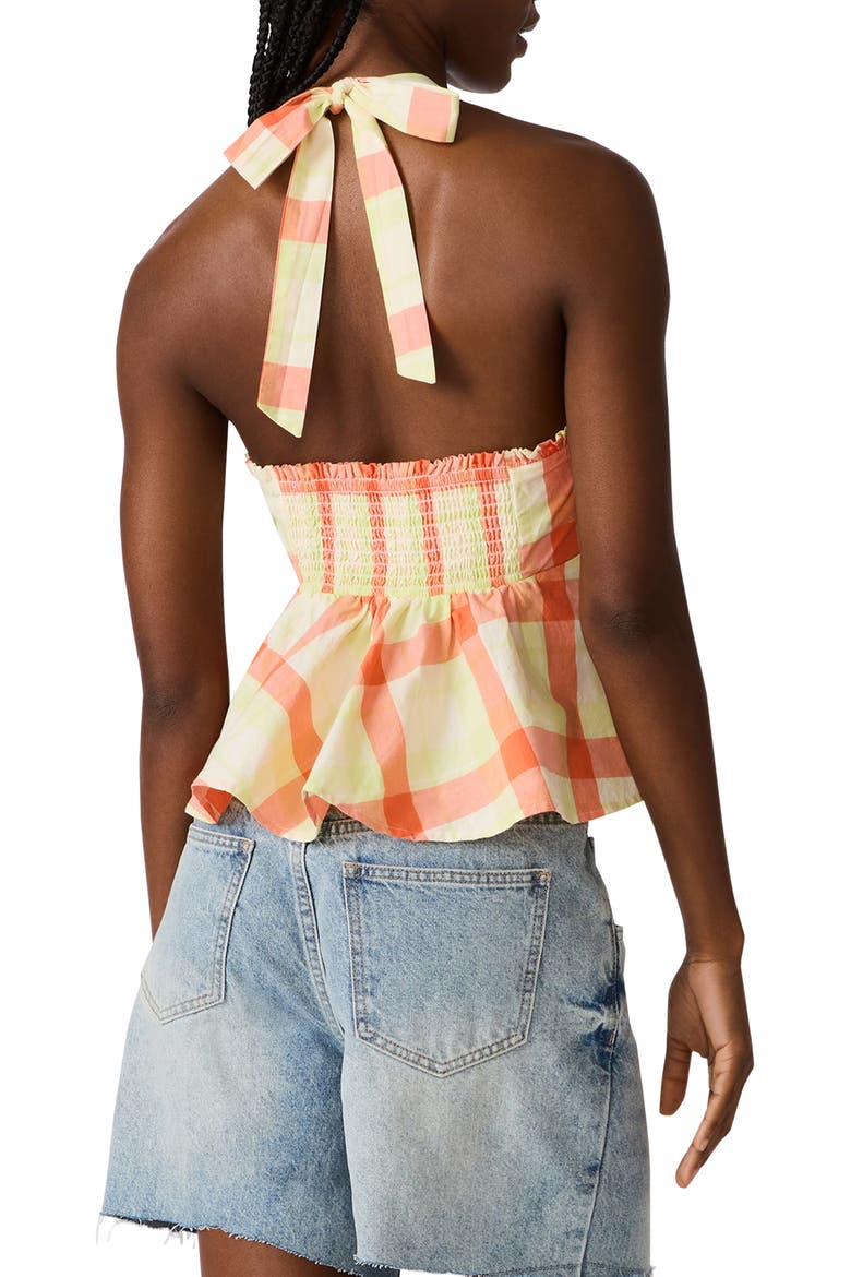 Tania Top, Alternate, color, PLAID