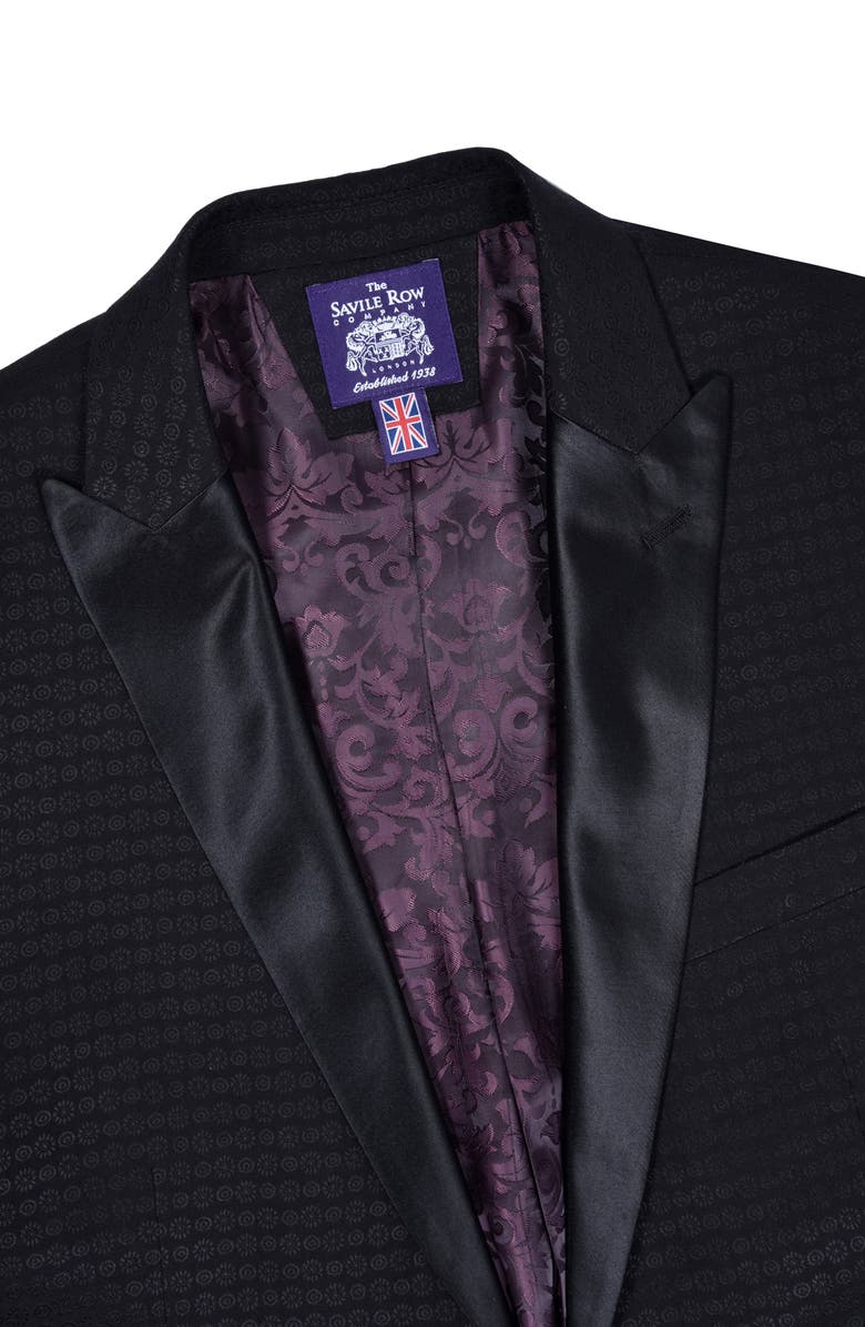 SAVILE ROW CO Two Button Peak Lapel Evening Jacket, Alternate, color, 