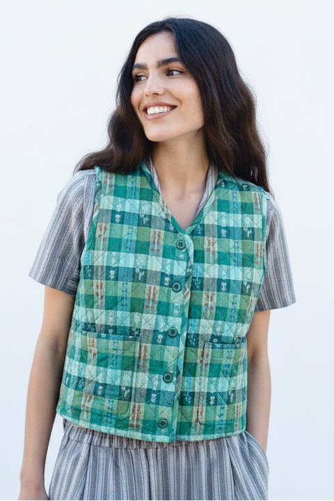 Quilted and Reversible Vest