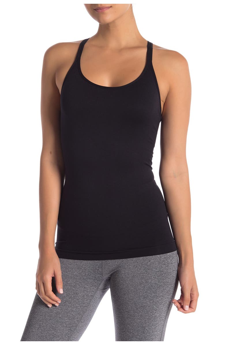 shimera Seamless Racerback Shelf Camisole, Main, color, 