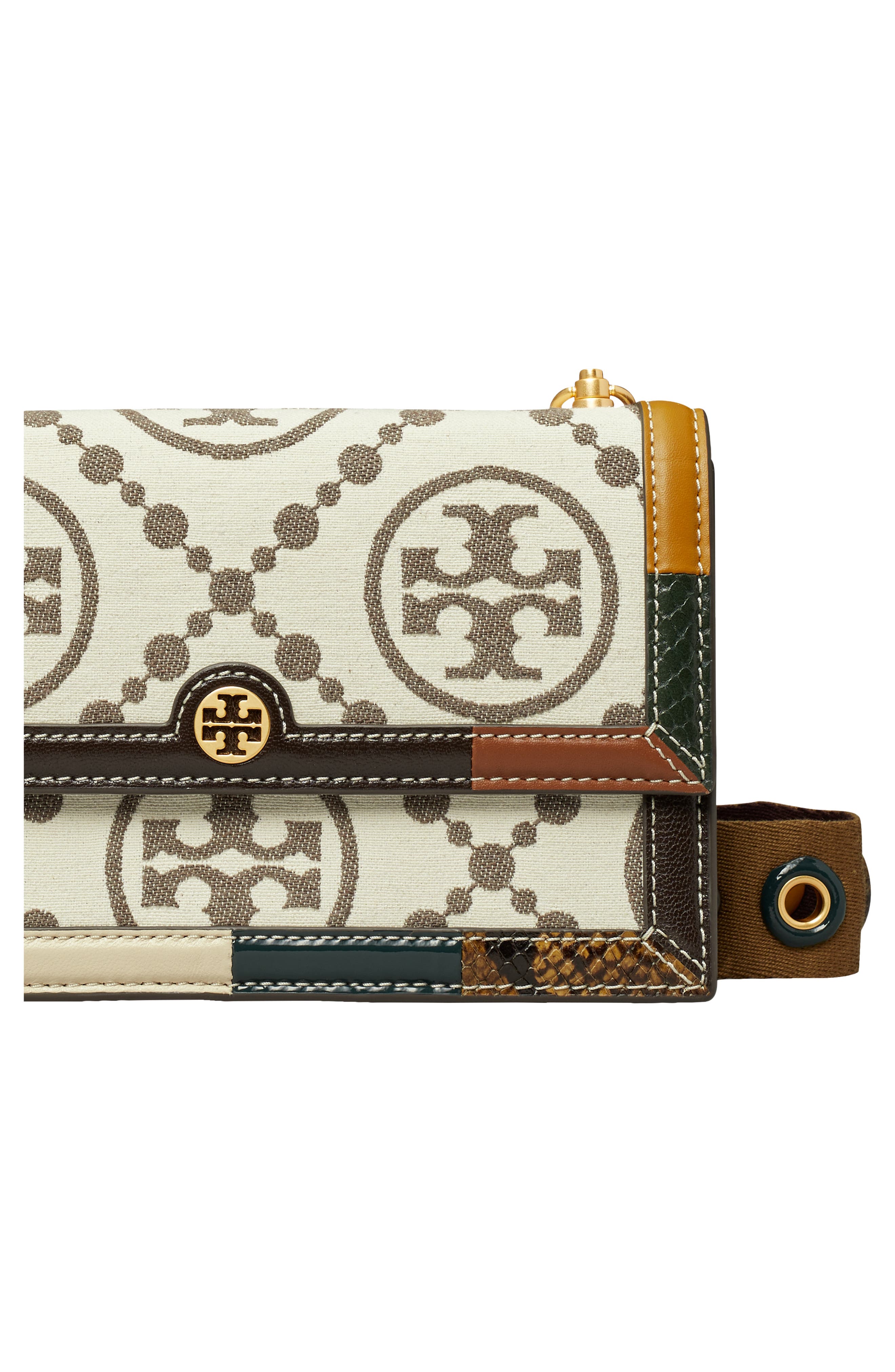 Tory Burch T Monogram Grommet Mini Shoulder Bag, Alternate, color, 