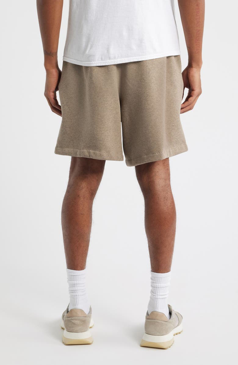 Fear of God Essentials Classic Fleece Sweat Shorts, Alternate, color, Homestead Heather