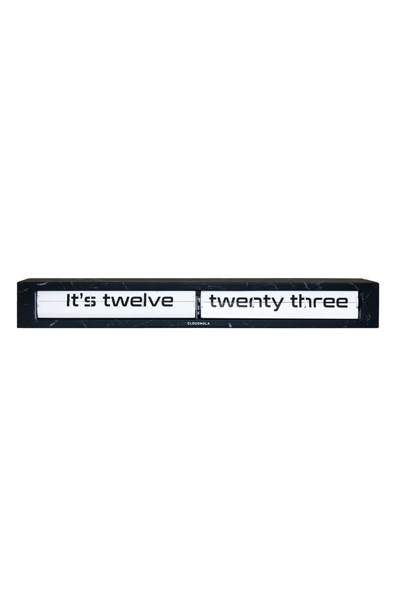 CLOUDNOLA Texttime Flip Clock, Main, color, 