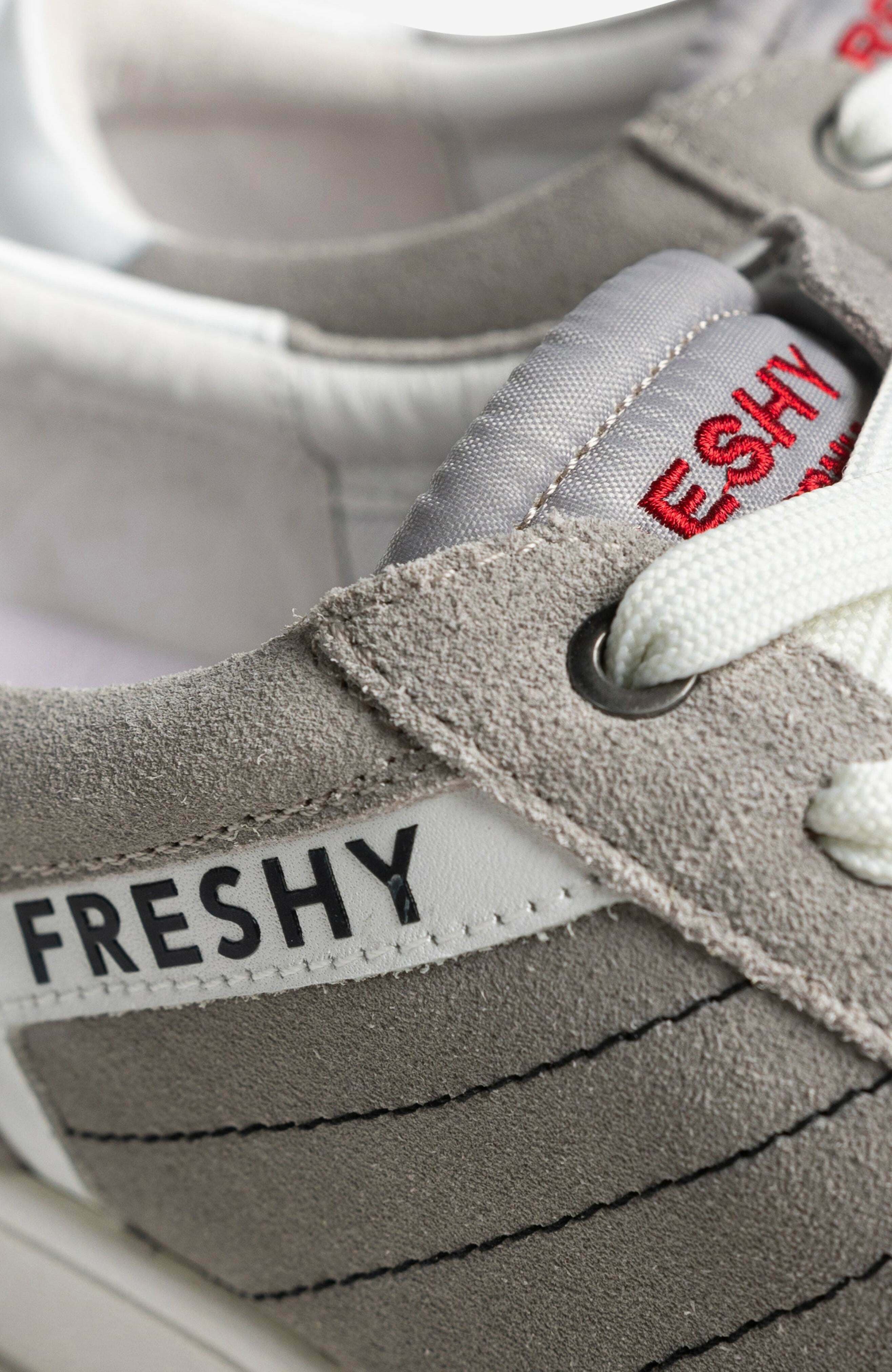 Freshy Kingpin Suede Sneaker, Alternate, color, Grey/White