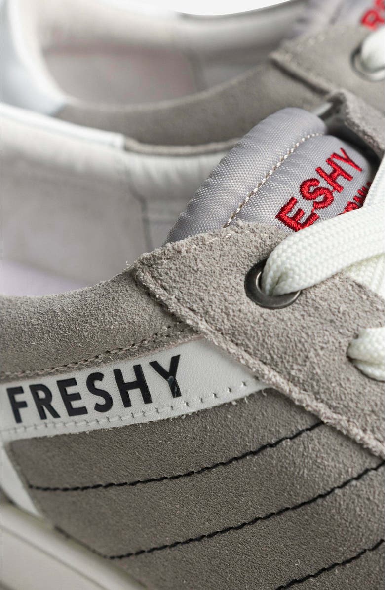 Freshy Kingpin Suede Sneaker, Alternate, color, Grey/White
