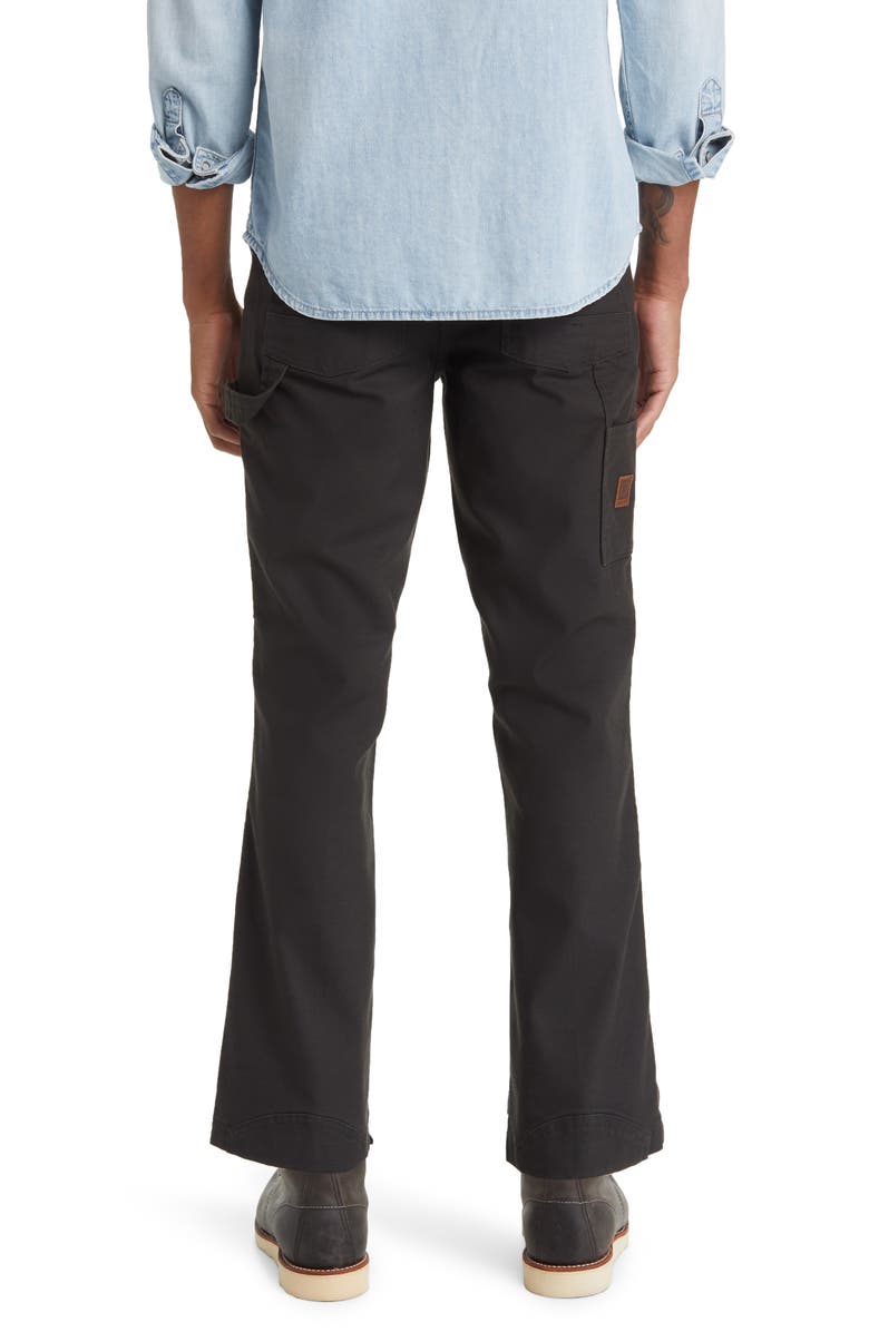 Brixton Builders Carpenter Pants, Alternate, color, Washed Black