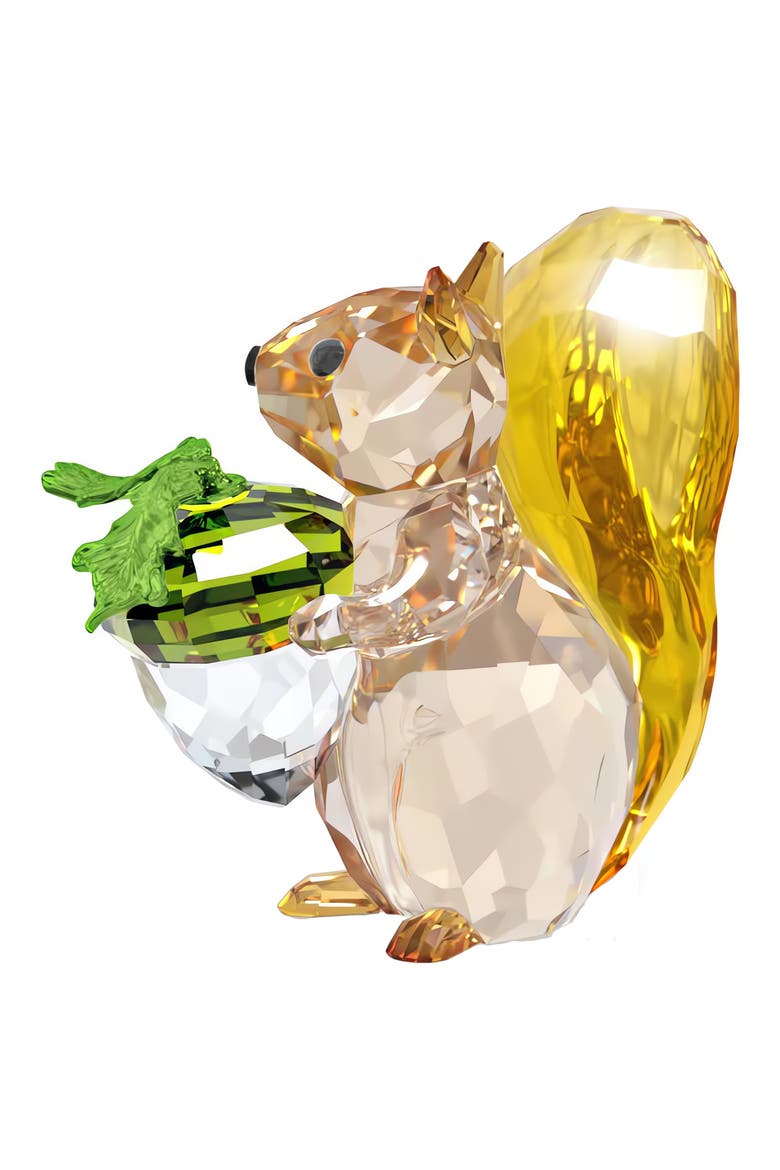 Idyllia Squirrel & Acorn, Alternate, color, MULTICOLORED