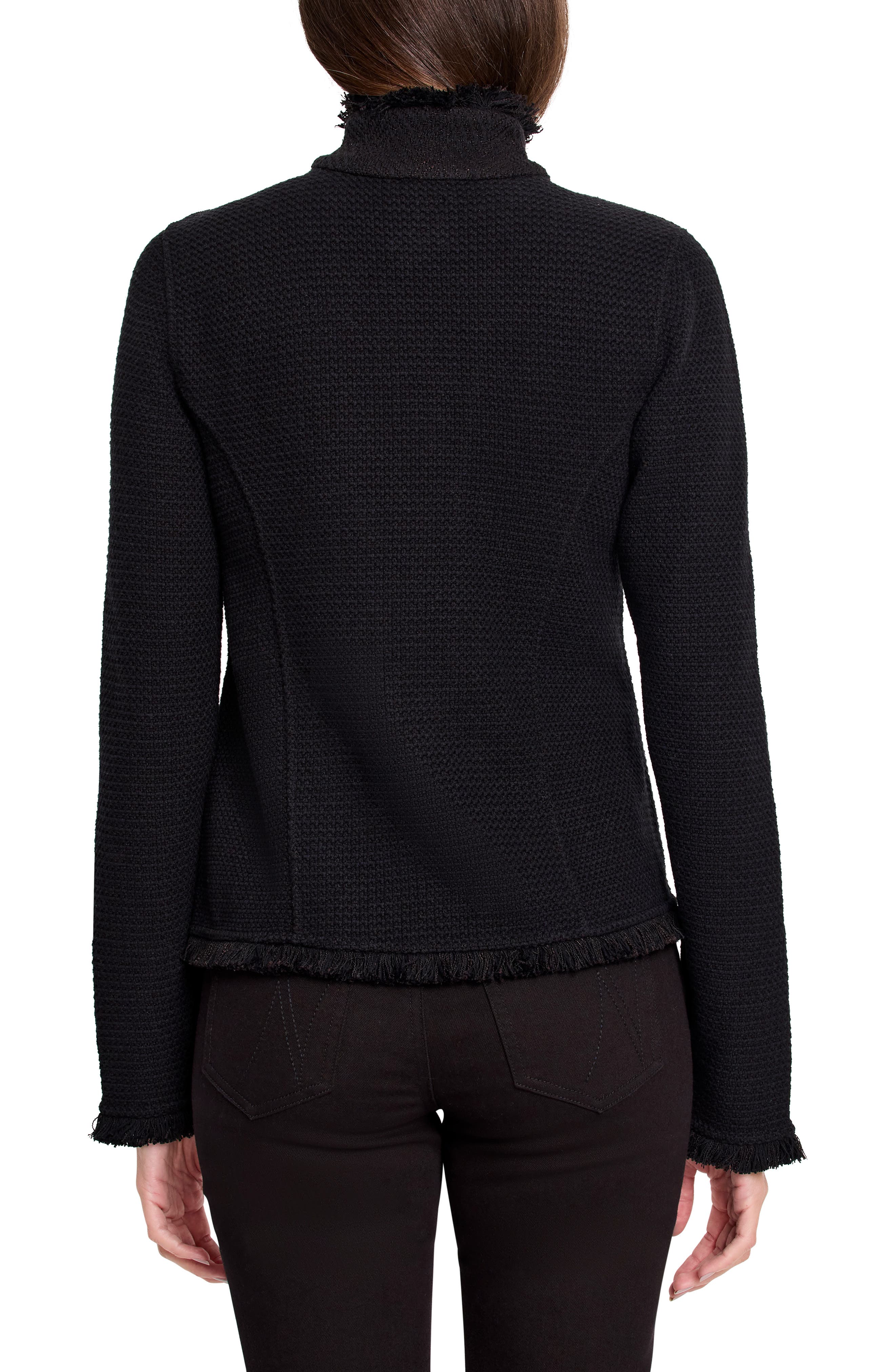 Fringe Knit Jacket - image 2