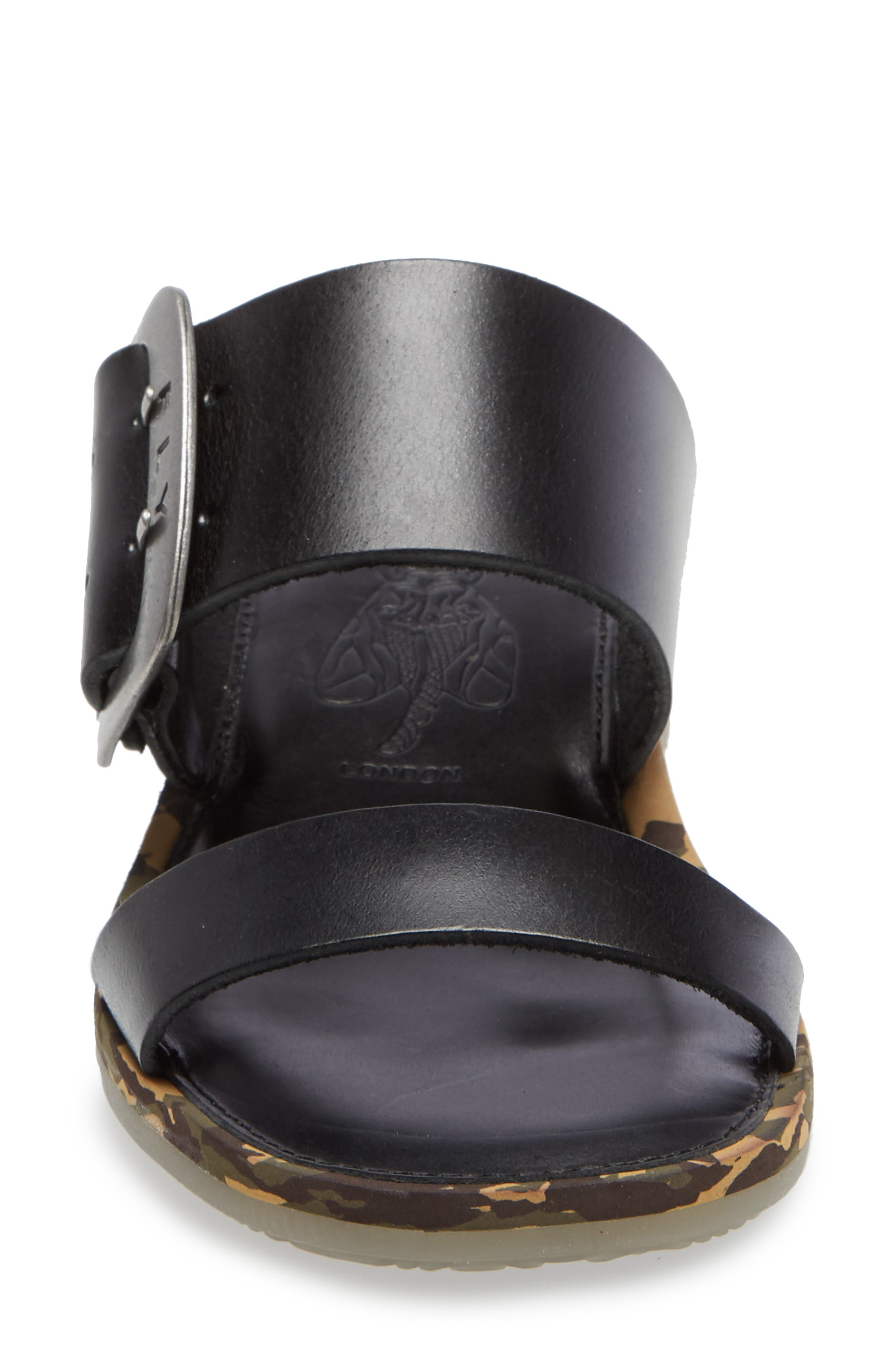 Fly London Cape Slide Sandal, Alternate, color, 