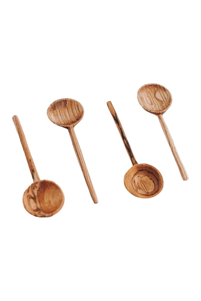 Coffee Spoon - Set of 4, Main, color, Natural