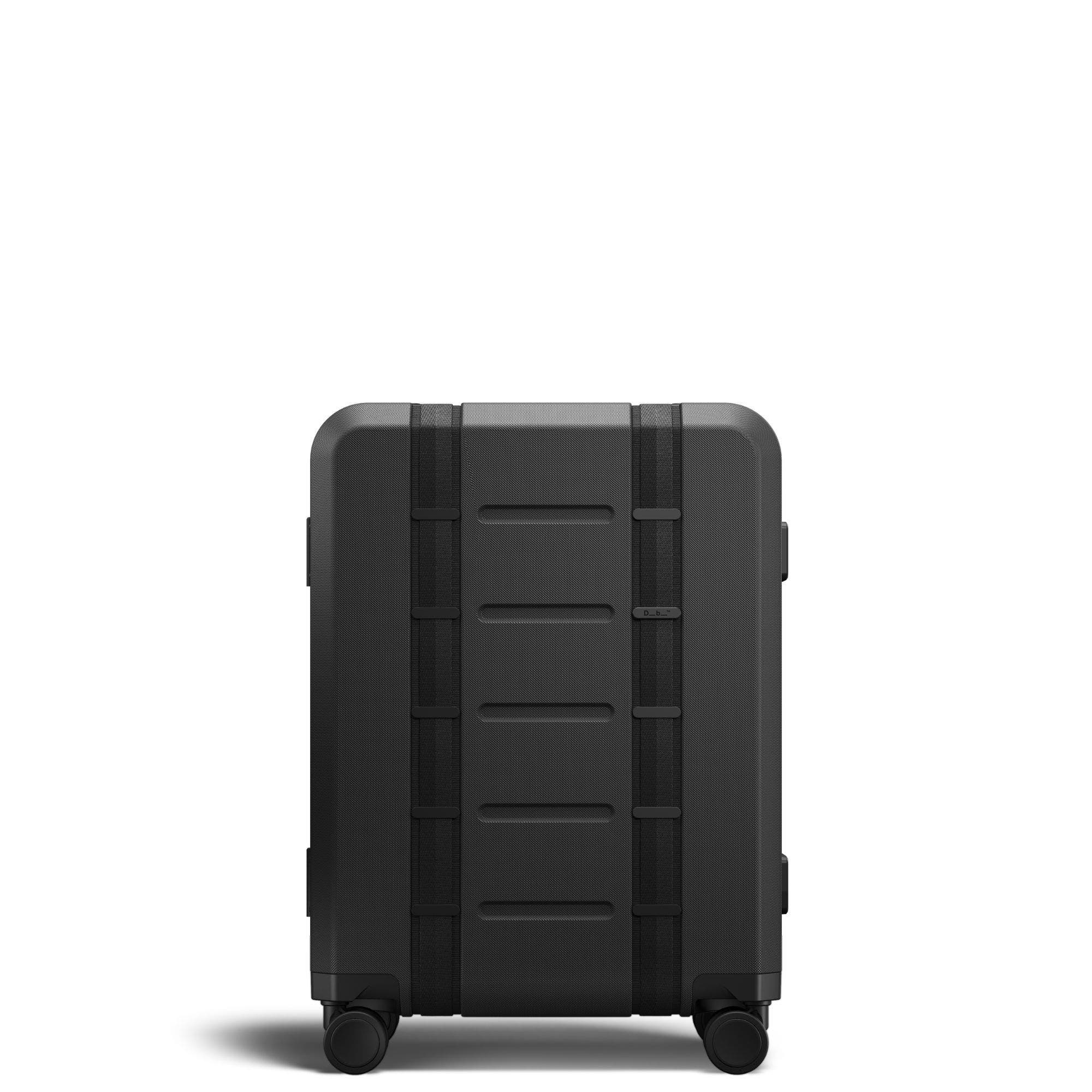 D_b_ Ramverk Pro Hardside 21 Inch Carry On Luggage  Spinner with Buckle Closure, Alternate, color, Black Out