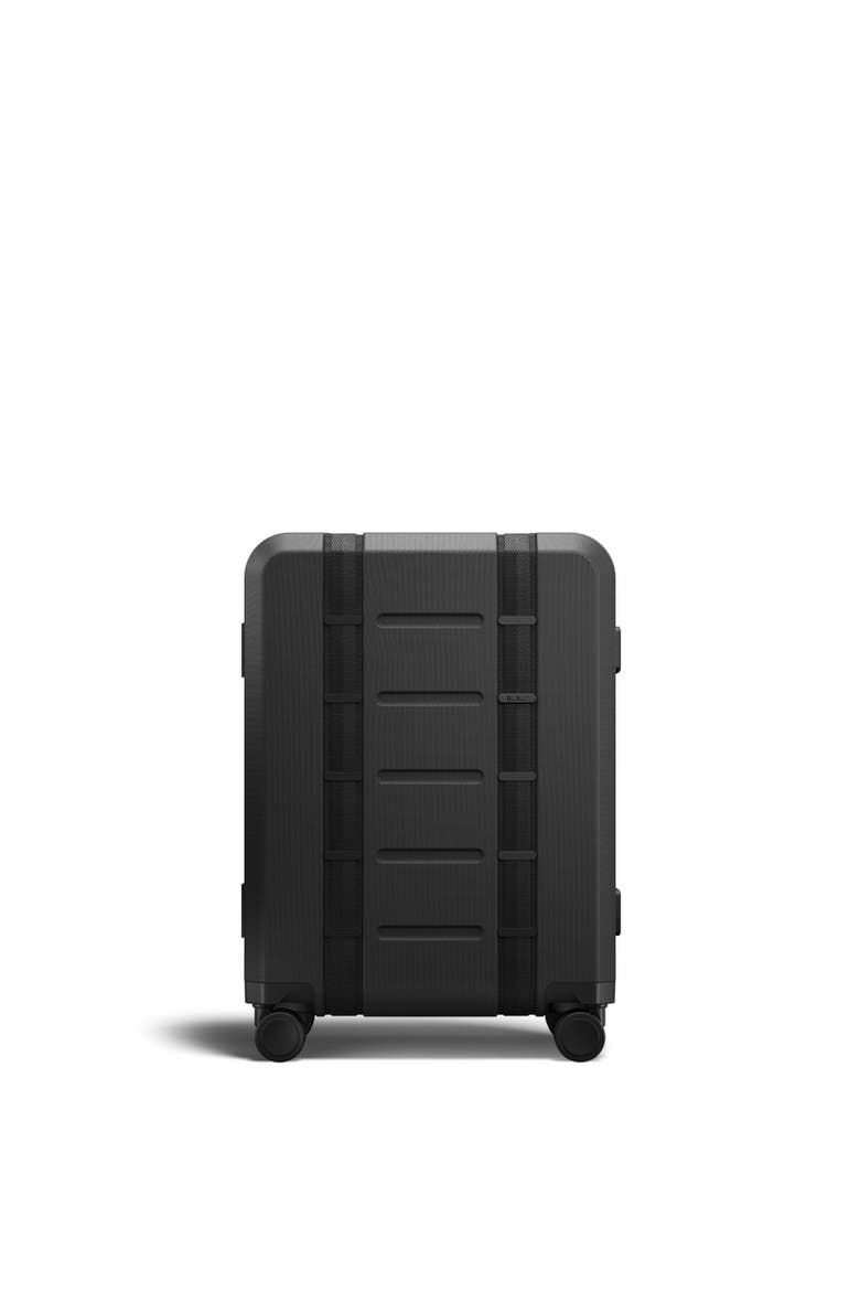 Ramverk Pro Hardside 21 Inch Carry On Luggage  Spinner with Buckle Closure, Alternate, color, Black Out